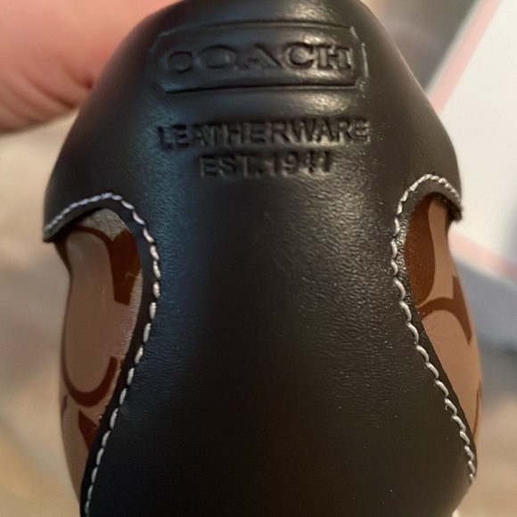 Coach Kirby Brown Sateen Sneakers - Picture 5 of 8